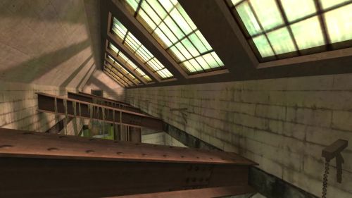 Unreal Tournament 99 First Person gameplay screenshot 5 of 10 - Map: CTF-BT-DecayedCollapseCB2.unr - Demo: 0d89cb3a-5ff4-4fca-b9ec-0c61e43bde0a.dem - Gameplay match