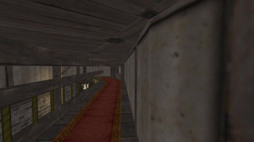 Unreal Tournament 99 First Person gameplay screenshot 5 of 10 - Map: CTF-BT-BunnyVillage-vF.unr - Demo: bed58b2d-5003-42d8-9f52-5f28eea48f43.dem - Gameplay match