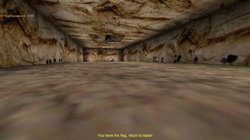 Unreal Tournament 99 First Person gameplay screenshot 8 of 9 - Map: CTF-BT-SpiderBattleField.unr - Demo: bd783bb3-98a6-4214-9d90-fc4a787a26bd.dem - Gameplay match