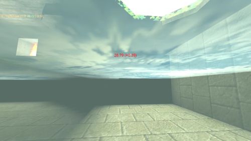 Unreal Tournament 99 First Person gameplay screenshot 2 of 10 - Map: CTF-BT+(CN)KeyQuest.unr - Demo: b431f1f0-167a-4821-bdaa-1020c6e6d4ef.dem - Gameplay match