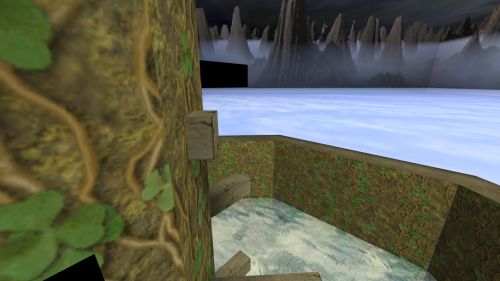 Unreal Tournament 99 First Person gameplay screenshot 6 of 10 - Map: CTF-BT+(CN)KeyQuest.unr - Demo: b431f1f0-167a-4821-bdaa-1020c6e6d4ef.dem - Gameplay match