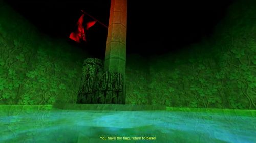 Unreal Tournament 99 First Person gameplay screenshot 10 of 10 - Map: CTF-BT+(CN)KeyQuest.unr - Demo: b431f1f0-167a-4821-bdaa-1020c6e6d4ef.dem - Gameplay match