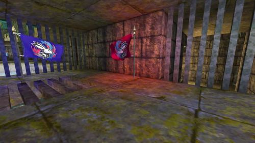 Unreal Tournament 99 First Person gameplay screenshot 10 of 10 - Map: CTF-BT-ArcaneTemple-dbl.unr - Demo: 18ded87d-8f2c-4d15-a709-92b85cef83d0.dem - Gameplay match