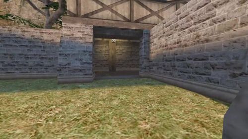 Unreal Tournament 99 First Person gameplay screenshot 4 of 10 - Map: CTF-BT-BunnyVillage-vF.unr - Demo: 0596b1d9-05cd-4da7-9d15-a471b7739bd0.dem - Gameplay match