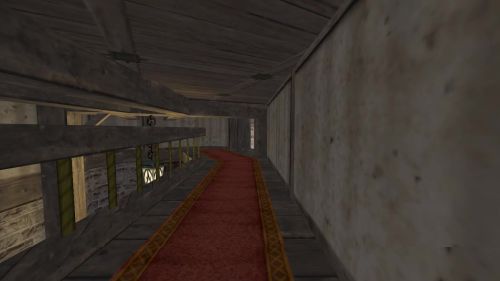 Unreal Tournament 99 First Person gameplay screenshot 5 of 10 - Map: CTF-BT-BunnyVillage-vF.unr - Demo: 0596b1d9-05cd-4da7-9d15-a471b7739bd0.dem - Gameplay match