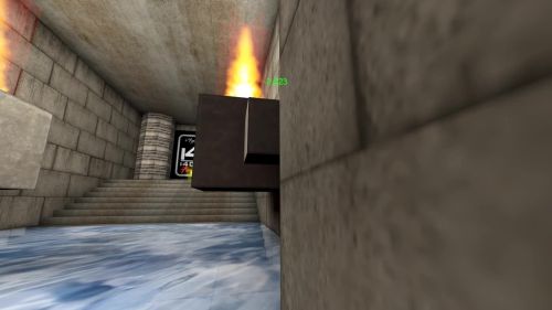 Unreal Tournament 99 First Person gameplay screenshot 1 of 9 - Map: CTF-BT-(CN)Happy2011.unr - Demo: fbaea4ab-1b5b-412d-817f-d2d5b324a29e.dem - Gameplay match