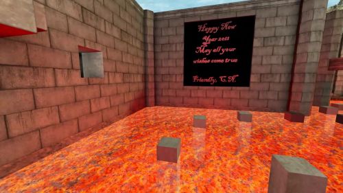 Unreal Tournament 99 First Person gameplay screenshot 4 of 9 - Map: CTF-BT-(CN)Happy2011.unr - Demo: fbaea4ab-1b5b-412d-817f-d2d5b324a29e.dem - Gameplay match