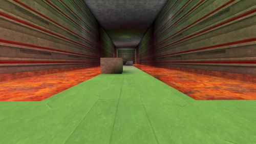 Unreal Tournament 99 First Person gameplay screenshot 3 of 9 - Map: CTF-BT-Bananas-v2.unr - Demo: 5c216abb-b1ea-45cd-a10d-52467d608f76.dem - Gameplay match