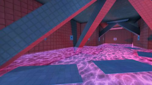 Unreal Tournament 99 First Person gameplay screenshot 1 of 10 - Map: CTF-BT-BlackHill.unr - Demo: 069edb05-837d-407e-82a1-9d948f75df76.dem - Gameplay match