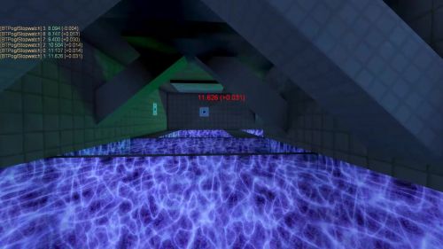 Unreal Tournament 99 First Person gameplay screenshot 6 of 10 - Map: CTF-BT-BlackHill.unr - Demo: 069edb05-837d-407e-82a1-9d948f75df76.dem - Gameplay match