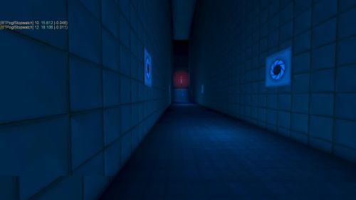 Unreal Tournament 99 First Person gameplay screenshot 9 of 10 - Map: CTF-BT-BlackHill.unr - Demo: 069edb05-837d-407e-82a1-9d948f75df76.dem - Gameplay match