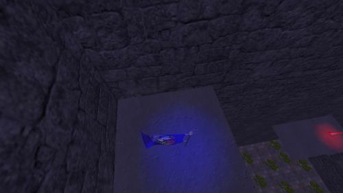 Unreal Tournament 99 First Person gameplay screenshot 8 of 10 - Map: CTF-BT-JungleRush08.unr - Demo: 9da6bcb4-4986-433d-bb0c-c7069c2e7525.dem - Gameplay match