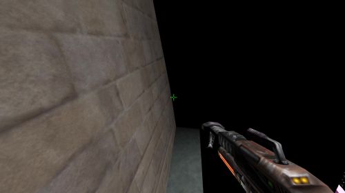 Unreal Tournament 99 First Person gameplay screenshot 8 of 10 - Map: CTF-BT-[SFC]JumpPad-fix2.unr - Demo: b58d25a6-54db-4ef0-be23-048e06ee073f.dem - Gameplay match