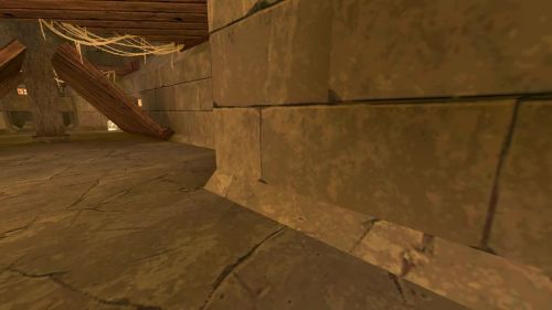 Unreal Tournament 99 First Person gameplay screenshot 5 of 10 - Map: CTF-BT-DreamersRuinsV2.unr - Demo: 7e71d814-f0dd-490a-be7a-f93cb8317c15.dem - Gameplay match