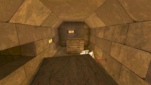 Unreal Tournament 99 First Person gameplay screenshot 7 of 10 - Map: CTF-BT-DreamersRuinsV2.unr - Demo: 7e71d814-f0dd-490a-be7a-f93cb8317c15.dem - Gameplay match