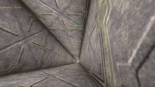 Unreal Tournament 99 First Person gameplay screenshot 8 of 10 - Map: CTF-BT-[ZL]SlidingToTheHell-v3.unr - Demo: 1e9efb67-c358-4744-8444-e0a5137263b4.dem - Gameplay match