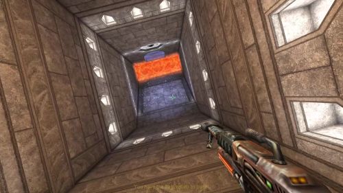 Unreal Tournament 99 First Person gameplay screenshot 9 of 9 - Map: CTF-BT-AzurePalace-V1.unr - Demo: 5a795482-3387-46fa-9612-689252885f7e.dem - Gameplay match