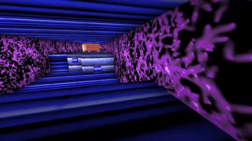 Unreal Tournament 99 First Person gameplay screenshot 2 of 11 - Map: CTF-BT-}FcT{-MFL.unr - Demo: 924a1917-376f-4202-9d22-ee975a24a5a6.dem - Gameplay match