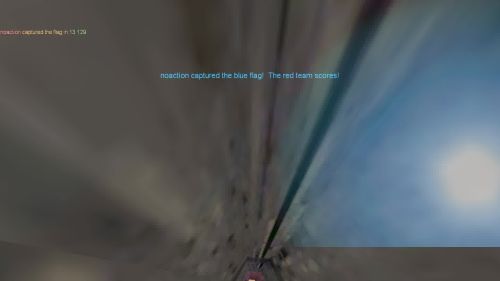 Unreal Tournament 99 First Person gameplay screenshot 10 of 11 - Map: CTF-BT-}FcT{-MFL.unr - Demo: 924a1917-376f-4202-9d22-ee975a24a5a6.dem - Gameplay match