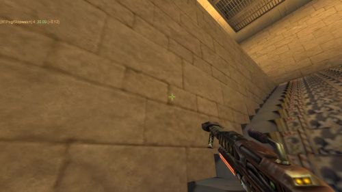 Unreal Tournament 99 First Person gameplay screenshot 2 of 9 - Map: CTF-BT-Lanayru-v3.unr - Demo: ebb921b3-cd51-4bd9-9029-56f2813069e5.dem - Gameplay match