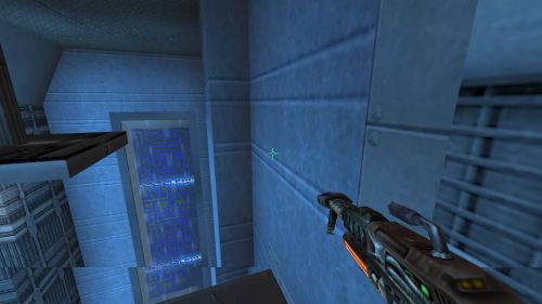 Unreal Tournament 99 First Person gameplay screenshot 8 of 9 - Map: CTF-BT-Lanayru-v3.unr - Demo: ebb921b3-cd51-4bd9-9029-56f2813069e5.dem - Gameplay match