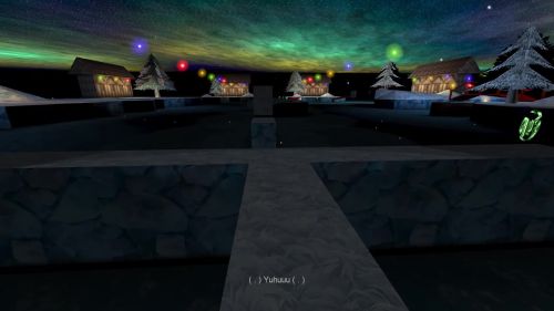 Unreal Tournament 99 First Person gameplay screenshot 2 of 10 - Map: CTF-BT-(Worsy)-MerryXmas2025-V2.unr - Demo: f995b1d8-763f-4cdc-b085-6c912a38d1b7.dem - Gameplay match