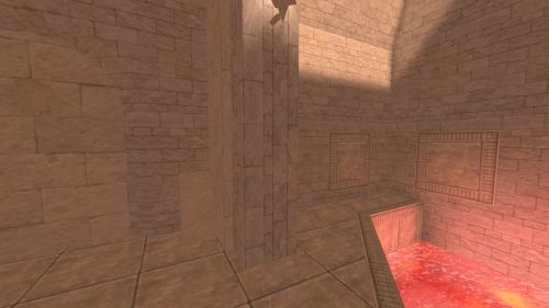 Unreal Tournament 99 First Person gameplay screenshot 6 of 10 - Map: CTF-BT-Gust.unr - Demo: 4585f1e6-36dd-4f1e-a635-86d00ff98371.dem - Gameplay match