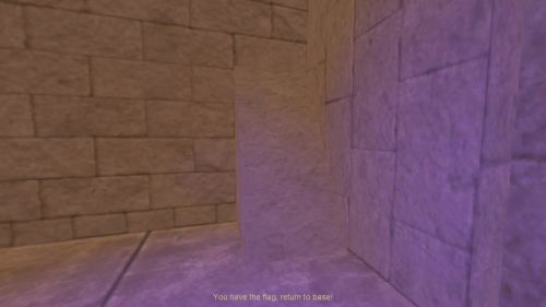 Unreal Tournament 99 First Person gameplay screenshot 9 of 10 - Map: CTF-BT-Gust.unr - Demo: 4585f1e6-36dd-4f1e-a635-86d00ff98371.dem - Gameplay match