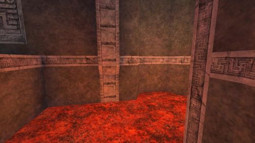 Unreal Tournament 99 First Person gameplay screenshot 8 of 9 - Map: CTF-BT-Asymmetric-RE2.unr - Demo: 37e2f881-4e01-4200-8c8b-39b9a8d65fc3.dem - Gameplay match