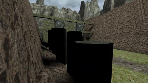 Unreal Tournament 99 First Person gameplay screenshot 6 of 9 - Map: CTF-BT-NapaliOutside.unr - Demo: c105342a-fd42-4def-a83f-217f12dd9ecc.dem - Gameplay match