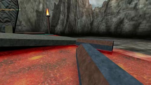 Unreal Tournament 99 First Person gameplay screenshot 8 of 9 - Map: CTF-BT-NapaliOutside.unr - Demo: c105342a-fd42-4def-a83f-217f12dd9ecc.dem - Gameplay match