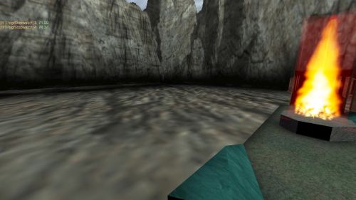 Unreal Tournament 99 First Person gameplay screenshot 9 of 9 - Map: CTF-BT-NapaliOutside.unr - Demo: c105342a-fd42-4def-a83f-217f12dd9ecc.dem - Gameplay match