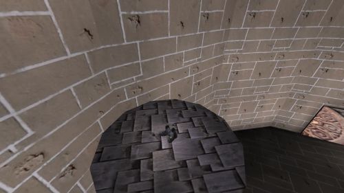 Unreal Tournament 99 First Person gameplay screenshot 1 of 10 - Map: CTF-BT-UP-UP-AND-AWAY.unr - Demo: 5966fb04-7306-426c-8fa4-bc51a743295a.dem - Gameplay match