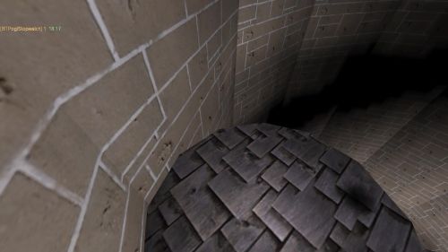 Unreal Tournament 99 First Person gameplay screenshot 5 of 10 - Map: CTF-BT-UP-UP-AND-AWAY.unr - Demo: 5966fb04-7306-426c-8fa4-bc51a743295a.dem - Gameplay match