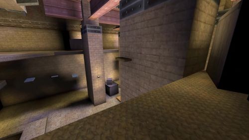 Unreal Tournament 99 First Person gameplay screenshot 6 of 9 - Map: CTF-BT-(UTW)Speedster.unr - Demo: 1492736d-682b-4bbc-89ec-21c5969aebc0.dem - Gameplay match