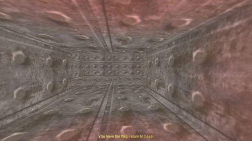 Unreal Tournament 99 First Person gameplay screenshot 8 of 10 - Map: CTF-BT-Find-The-Way-v1.unr - Demo: 11917d9d-c766-4c8d-9b2e-9679e34363d3.dem - Gameplay match