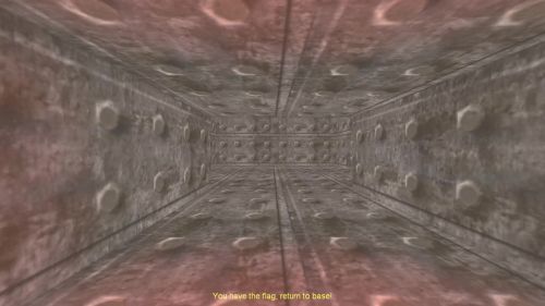 Unreal Tournament 99 First Person gameplay screenshot 9 of 10 - Map: CTF-BT-Find-The-Way-v1.unr - Demo: 11917d9d-c766-4c8d-9b2e-9679e34363d3.dem - Gameplay match