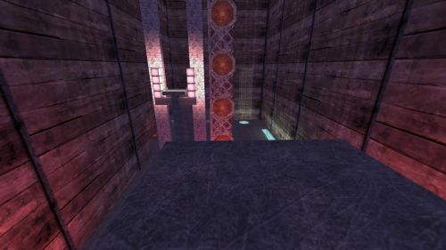 Unreal Tournament 99 First Person gameplay screenshot 2 of 10 - Map: CTF-BT-BackToBasics-v2.unr - Demo: f993aa88-311f-42bb-89ba-e0c813acb9fd.dem - Gameplay match