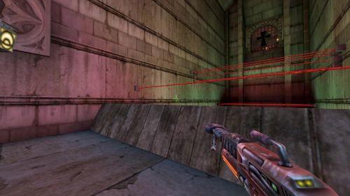 Unreal Tournament 99 First Person gameplay screenshot 4 of 9 - Map: CTF-BT-(L)Forseek-vF.unr - Demo: 1db7fc9f-cdde-400b-8226-c80cd9d31a6b.dem - Gameplay match