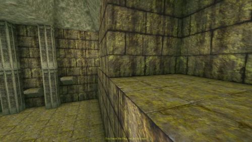 Unreal Tournament 99 First Person gameplay screenshot 8 of 9 - Map: CTF-BT-2k4-TheGreatAdventureV2.unr - Demo: ce9343fb-f594-40fc-806d-7154bdd5d8ea.dem - Gameplay match