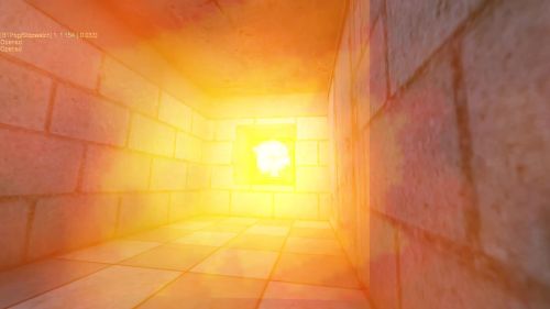 Unreal Tournament 99 First Person gameplay screenshot 4 of 11 - Map: CTF-BT-ShitMap.unr - Demo: c842e06c-5542-494b-9953-14c4aaf42a13.dem - Gameplay match