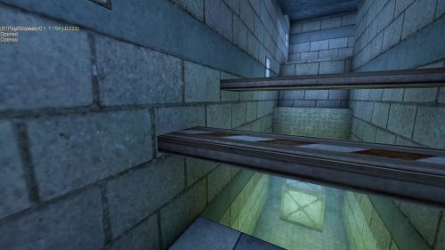 Unreal Tournament 99 First Person gameplay screenshot 5 of 11 - Map: CTF-BT-ShitMap.unr - Demo: c842e06c-5542-494b-9953-14c4aaf42a13.dem - Gameplay match