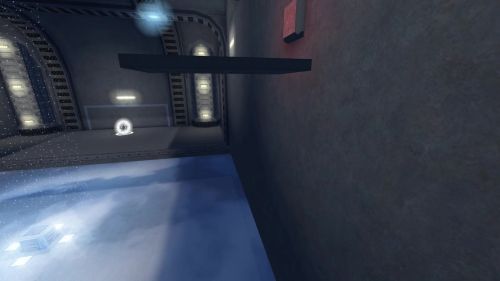 Unreal Tournament 99 First Person gameplay screenshot 2 of 9 - Map: CTF-BT-MoonBase-Redux.unr - Demo: 4140e579-afe6-47b7-8e46-dacd3bd5fdb1.dem - Gameplay match