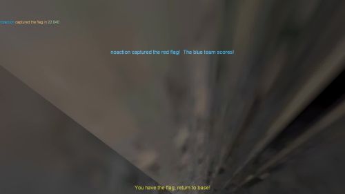 Unreal Tournament 99 First Person gameplay screenshot 10 of 10 - Map: CTF-BT-BunnyW00t.unr - Demo: 40456f46-598e-4676-b7a7-64706c3f7988.dem - Gameplay match