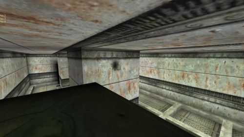 Unreal Tournament 99 First Person gameplay screenshot 9 of 9 - Map: CTF-BT-(BJ)Facility-v2.unr - Demo: e6374ef5-4685-49eb-b6b6-6122896669eb.dem - Gameplay match