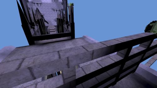 Unreal Tournament 99 First Person gameplay screenshot 1 of 10 - Map: CTF-BT-TheLookout-v2.unr - Demo: 596f746c-06a3-4e5c-a825-7e1ec2a9d082.dem - Gameplay match