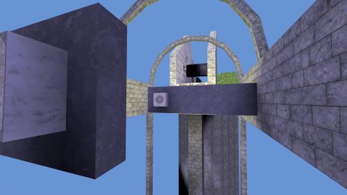 Unreal Tournament 99 First Person gameplay screenshot 7 of 10 - Map: CTF-BT-TheLookout-v2.unr - Demo: 596f746c-06a3-4e5c-a825-7e1ec2a9d082.dem - Gameplay match