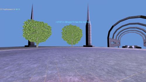 Unreal Tournament 99 First Person gameplay screenshot 9 of 10 - Map: CTF-BT-TheLookout-v2.unr - Demo: 596f746c-06a3-4e5c-a825-7e1ec2a9d082.dem - Gameplay match