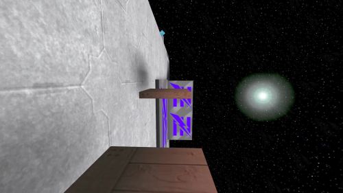 Unreal Tournament 99 First Person gameplay screenshot 3 of 10 - Map: CTF-BT-BunnyW00t.unr - Demo: c68cf1ef-ebec-4eac-a6ca-ddc2d43e84f3.dem - Gameplay match