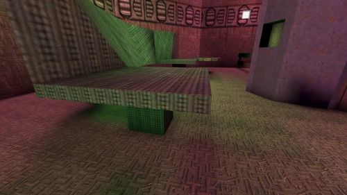 Unreal Tournament 99 First Person gameplay screenshot 8 of 9 - Map: CTF-BT-QueensNest-v3.unr - Demo: 557a10eb-9484-4a53-8d0c-91f7d2650470.dem - Gameplay match